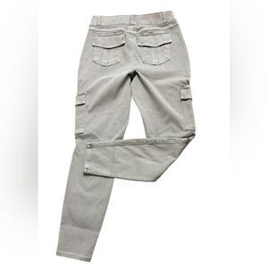 Spanx Khaki Green Cargo Pull-On Pants